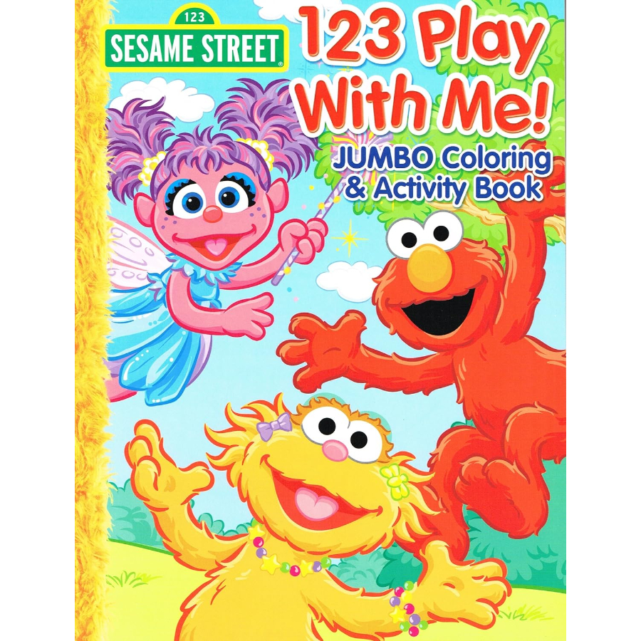 Sesame Street Jumbo Colouring & Activity Book