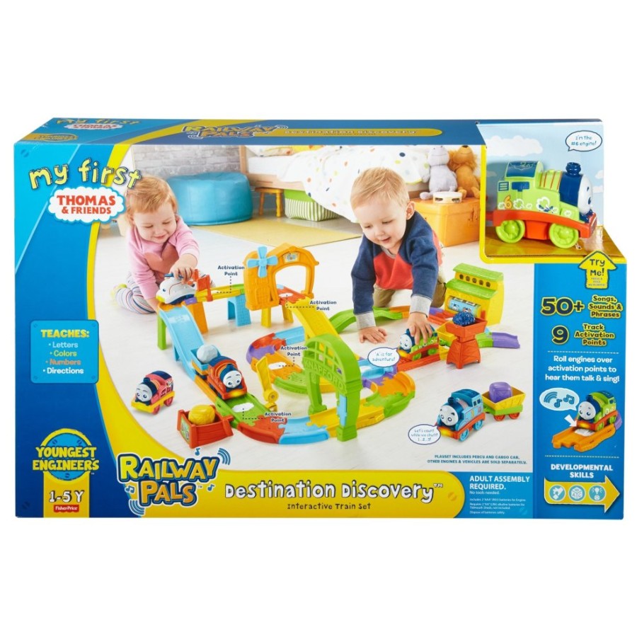 Thomas & Friends Railway Pals Destination Discovery Interactive Train Set