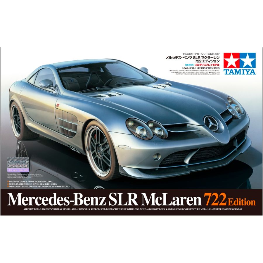 Tamiya Model Kit 1:24 Mercedes Benz SLR722