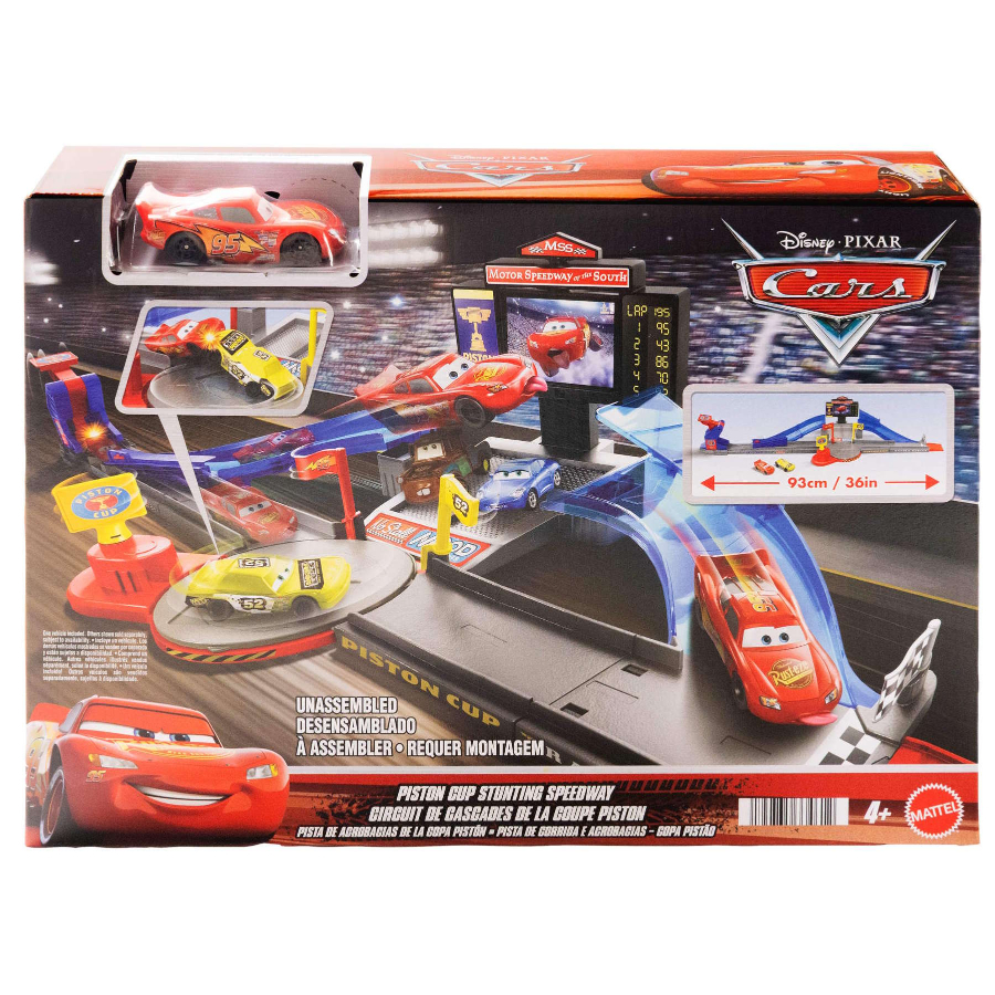 Disney Cars Piston Cup Stunt Trackset