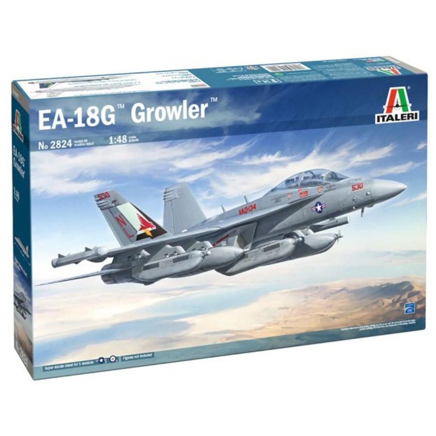 Italeri Model Kit 1:48 EA-18G Growler With Australian Decals