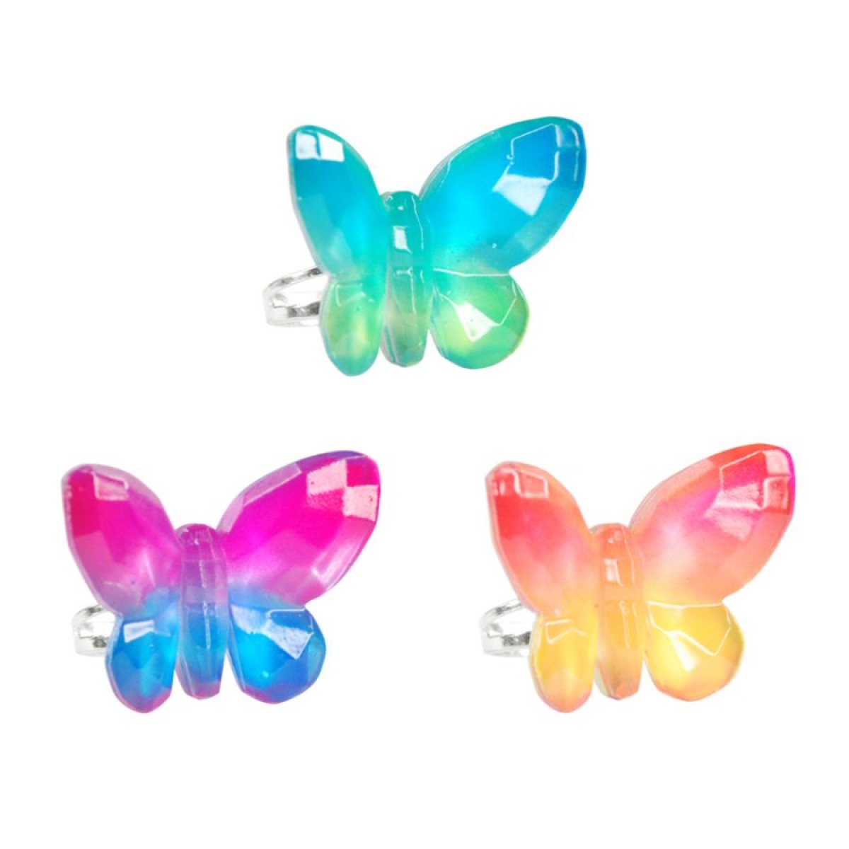 Butterfly Skies Gem Ring Assorted | Toys | Casey's Toys