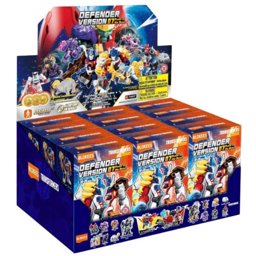 Blokees Model Kit Surprise Box Transformers Defender Power Of The Beat Assorted