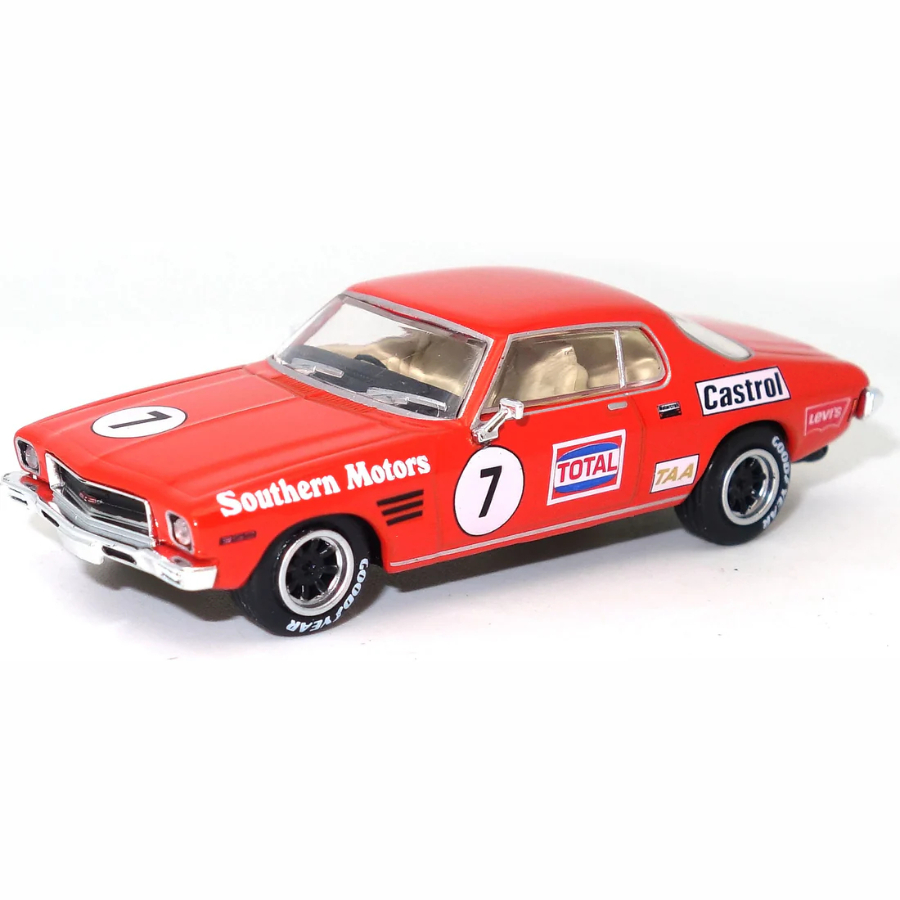 Cooee Classics Diecast 1:64 1972 Holden HQ Monaro GTS Orange Bob Jane Racing