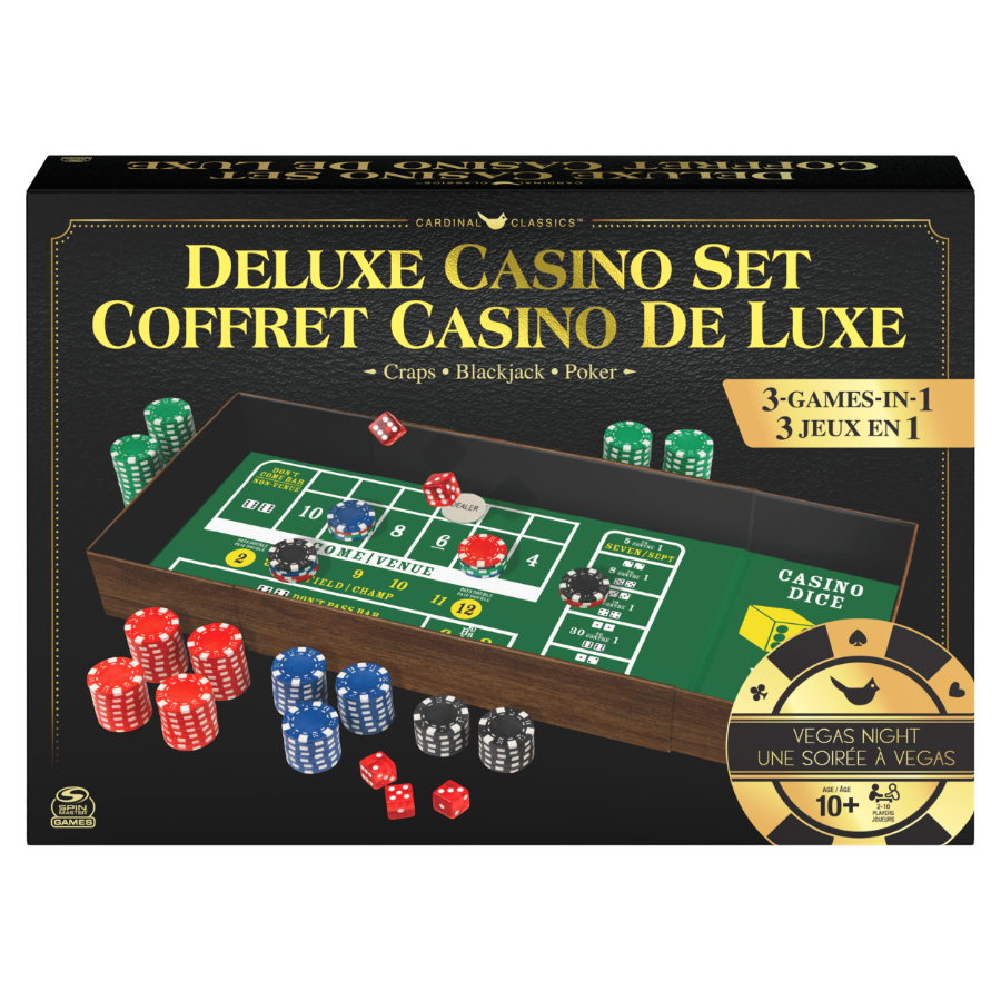 Cardinal Deluxe Casino Game Playset