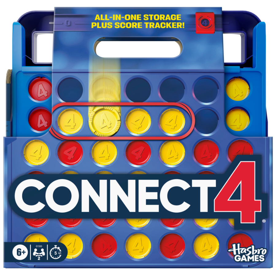Connect 4 Game With Carry Case
