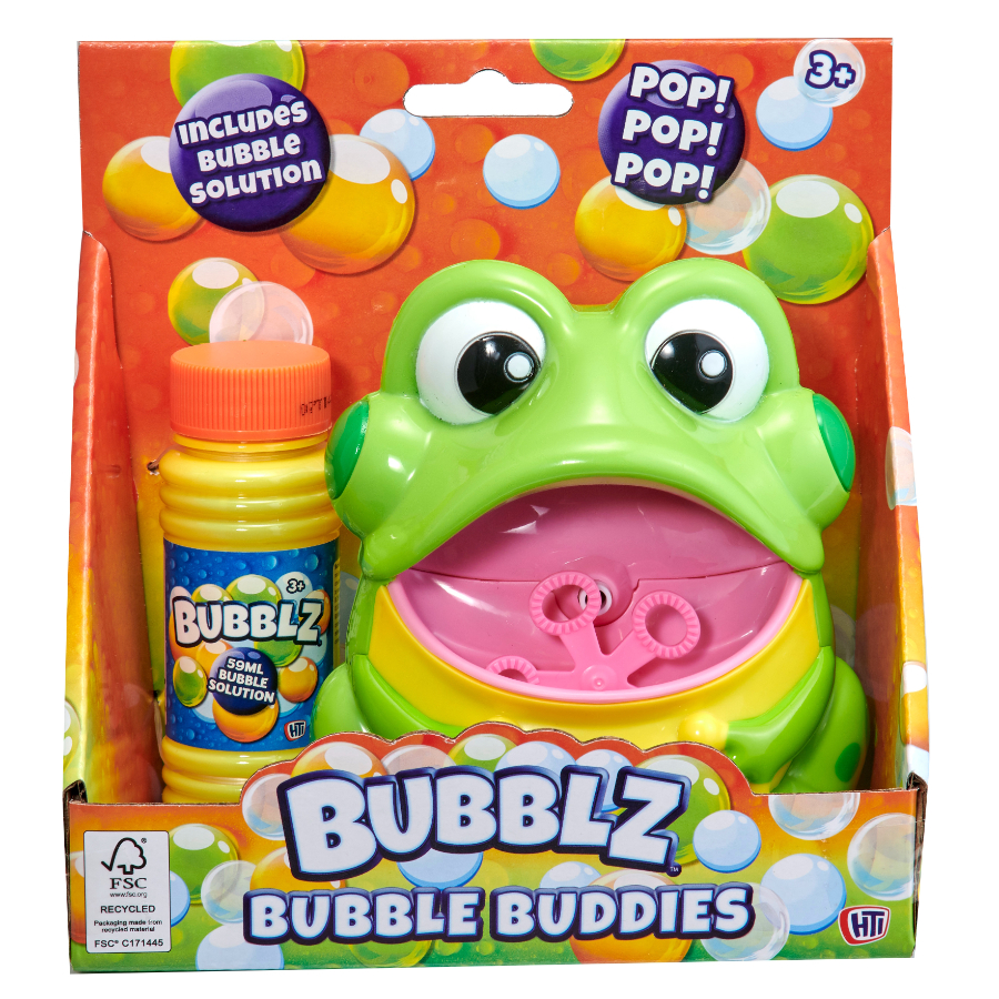 Bubblz Buddies Bubble Machine Frog