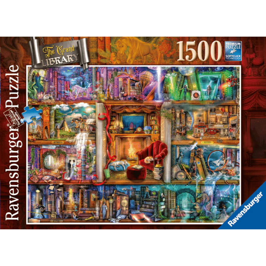 Ravensburger Puzzle 1500 Piece The Grand Library SF