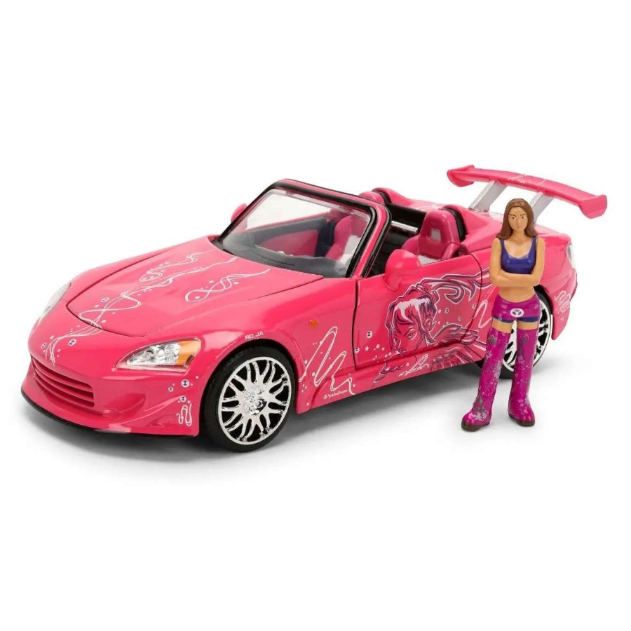 Jada Diecast 1:24 Fast & Furious Honda S2000 With Suki Figure