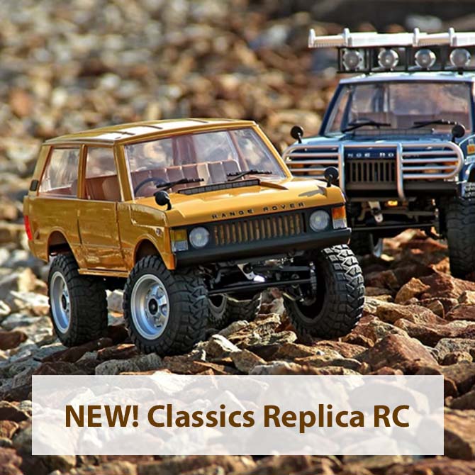 Classic Nostalgic Replica RC Vehicles - Tons to Choose From