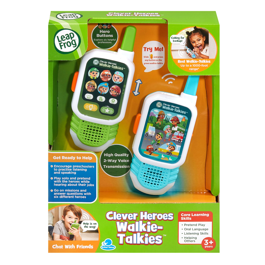 Leapfrog Clever Heroes Walkie Talkies