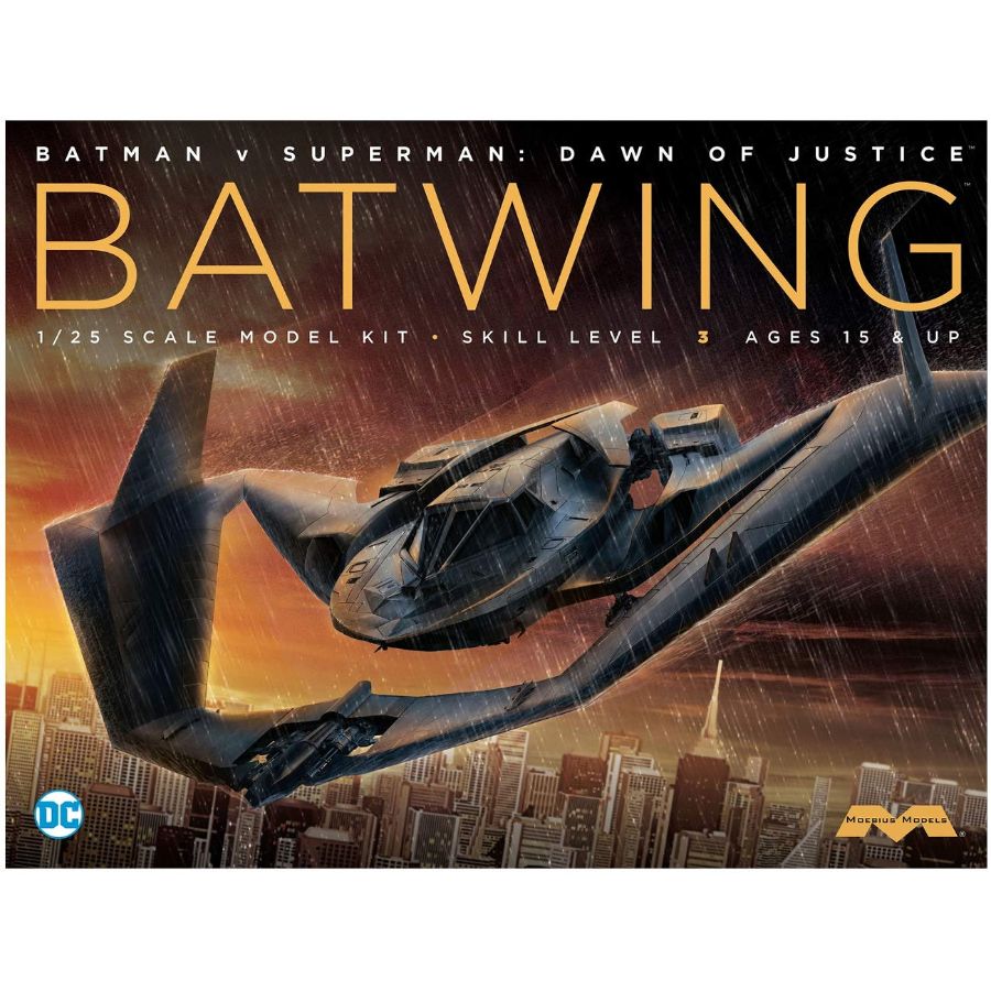 Moebius Model Kit 1:25 Batman V Superman Batplane | Toys | Casey's Toys
