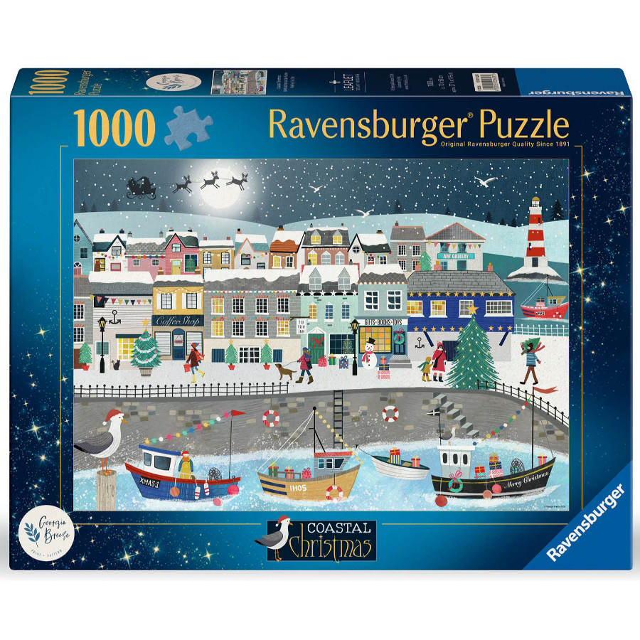 Ravensburger Puzzle 1000 Piece Coastal Christmas