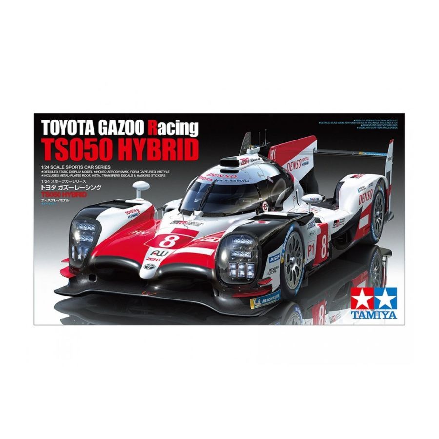 Tamiya Model Kit 1:24 Toyota Gazoo Racing TS050 Hybrid