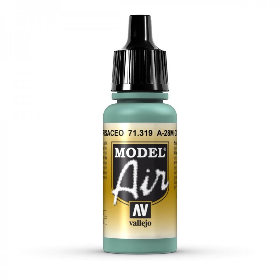 Vallejo Acrylic Paint Model Air A-28M Greyish Blue 17 ml