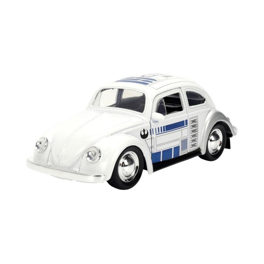 Jada Diecast 1:32 Star Wars R2-D2 1959 Volkswagen Drag Beetle