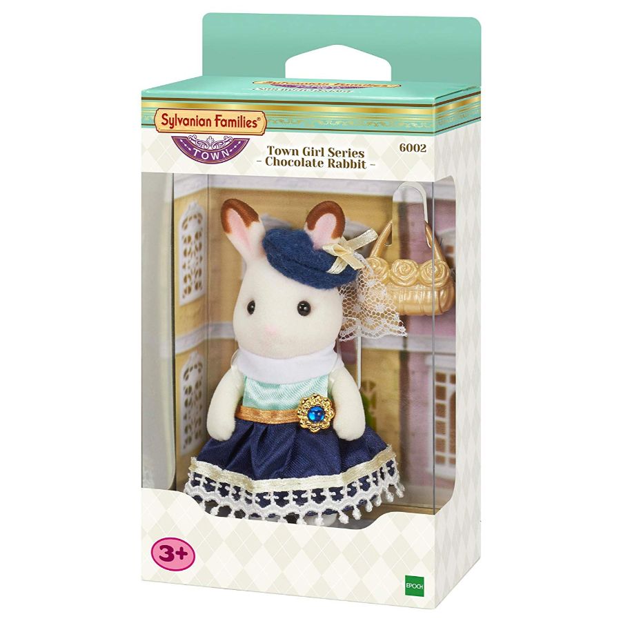 Sylvanian Families Town Girl Series Chocolate Rabbit Stella