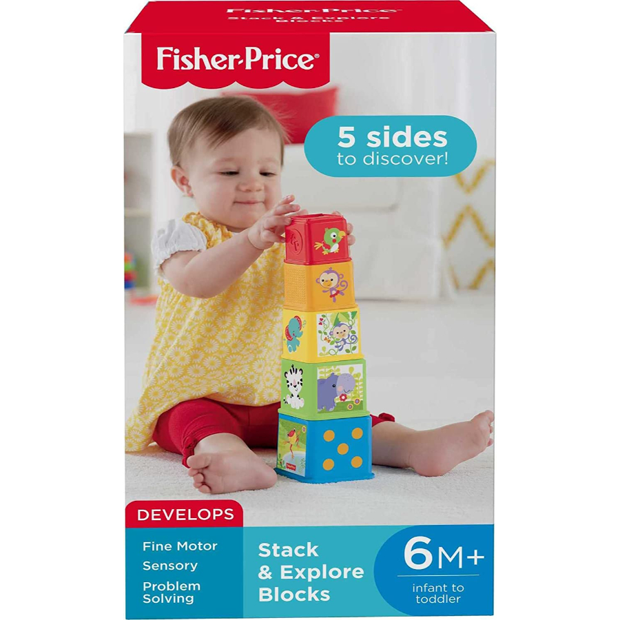 Fisher Price Stack & Explore Nesting Blocks