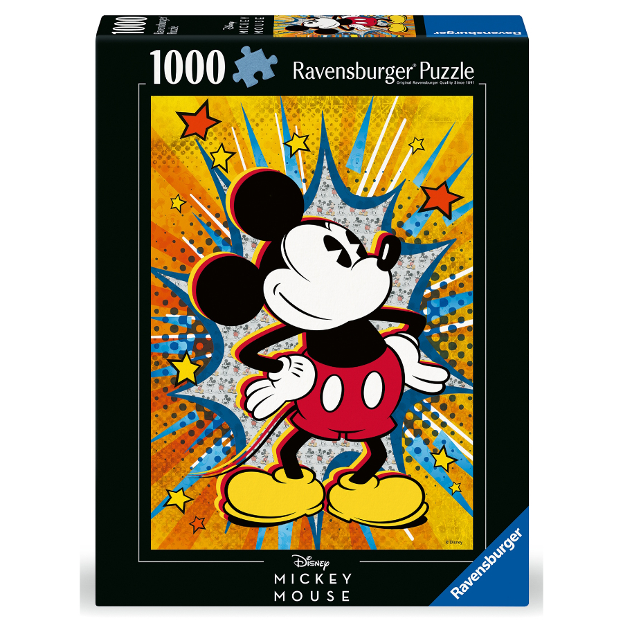 Ravensburger Puzzle Disney 1000 Piece Retro Mickey SF