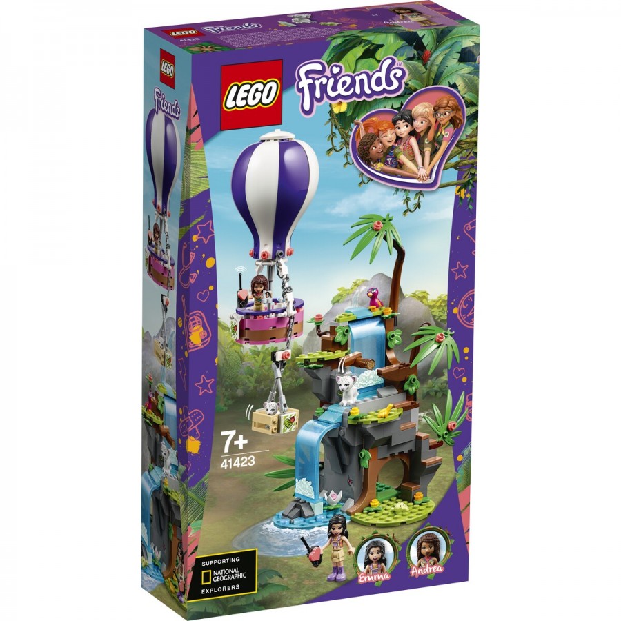 LEGO Friends Tiger Hot Air Balloon Jungle Rescue