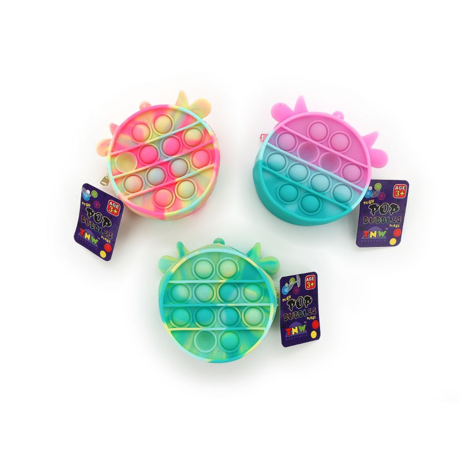 Poppit Push Pop Purse Multicoloured Assorted
