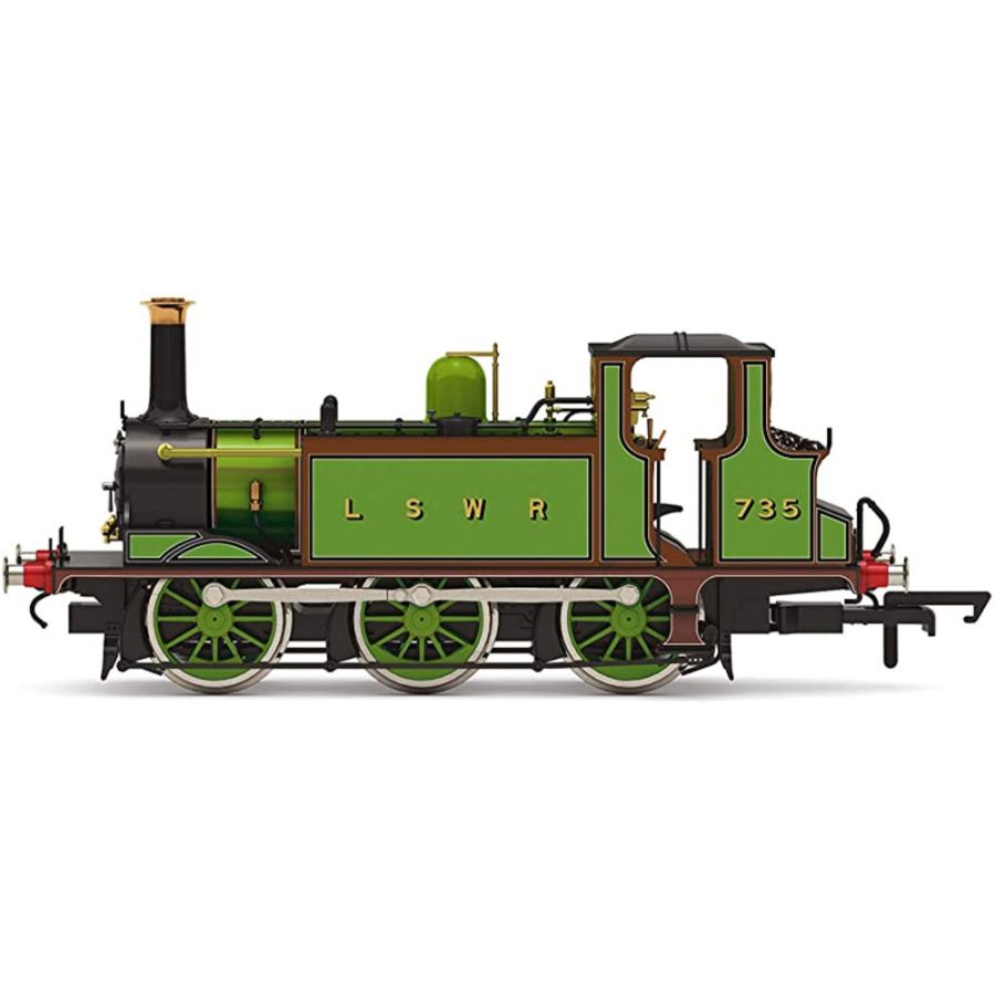 Hornby Rail Trains HO-OO Train LSWR Terrier 0-6-0T 735 Era 2