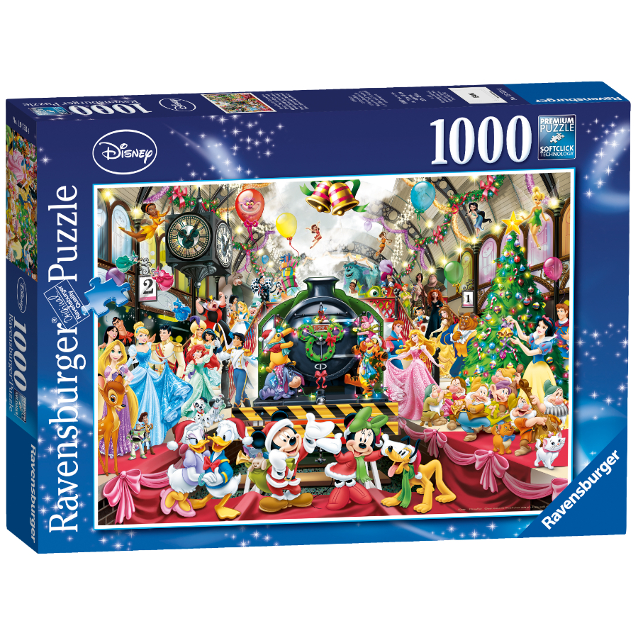 Ravensburger Puzzle 1000 Piece Christmas All Aboard for Christmas SF