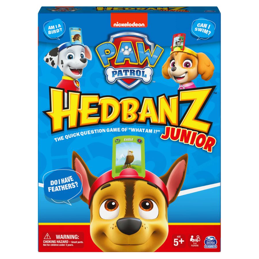Hedbanz Junior Paw Patrol Game