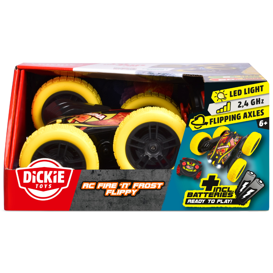 Dickie Toys Radio Control Fire N Frost Flippy Including Batteries
