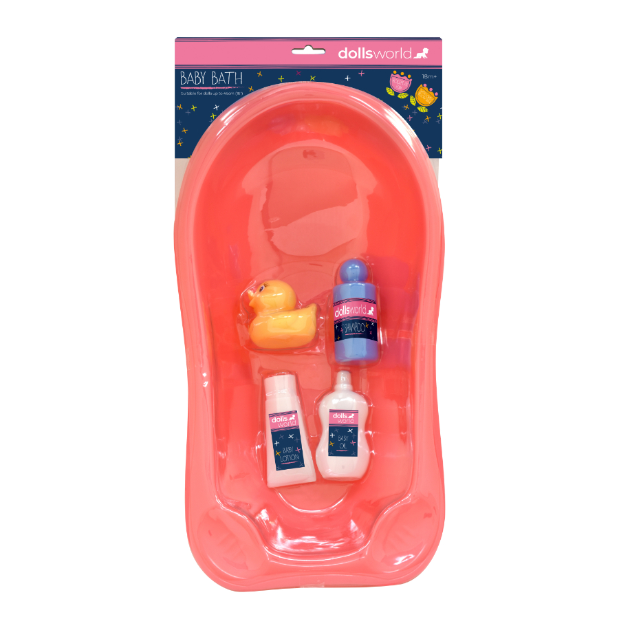 Dolls World Bath Set For Baby Doll