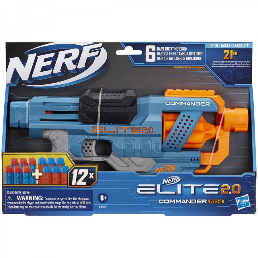 Nerf Elite 2.0 Commander RD-6