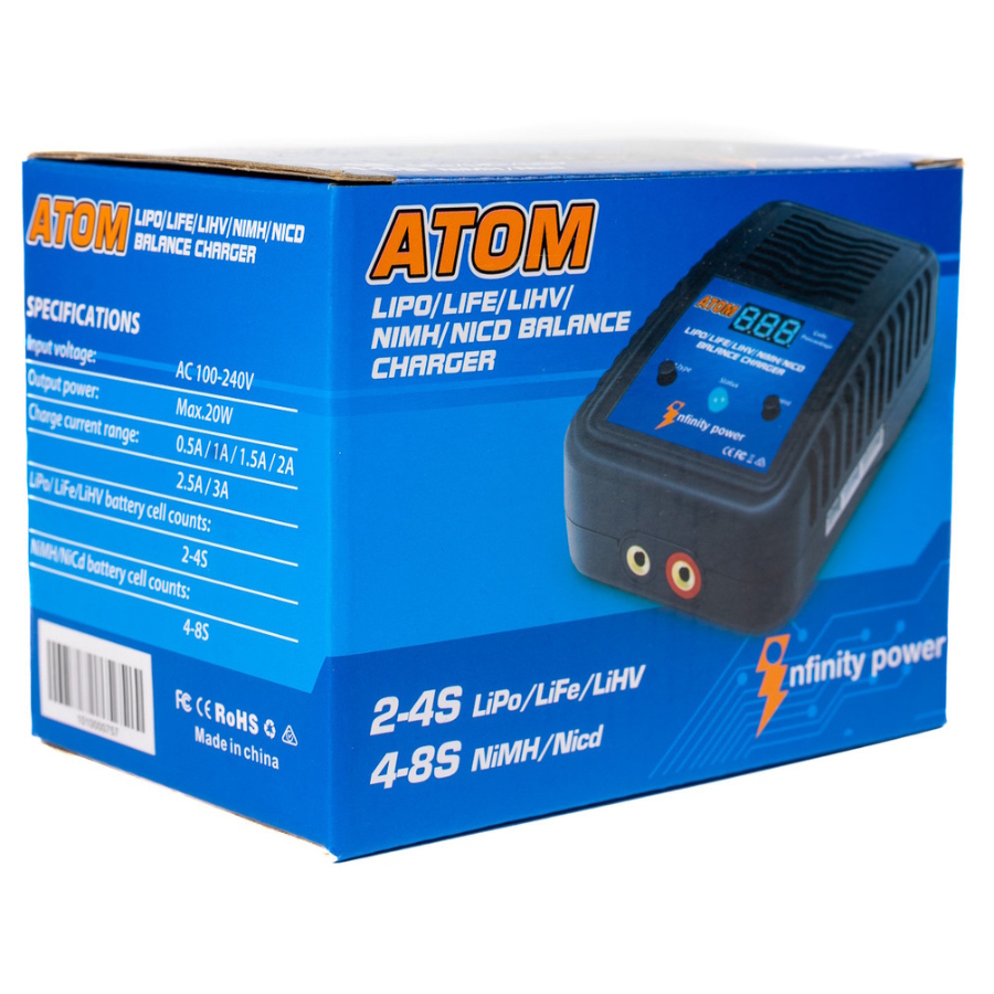 Infinity Power Atom LiPo LiHv NiMh Charger