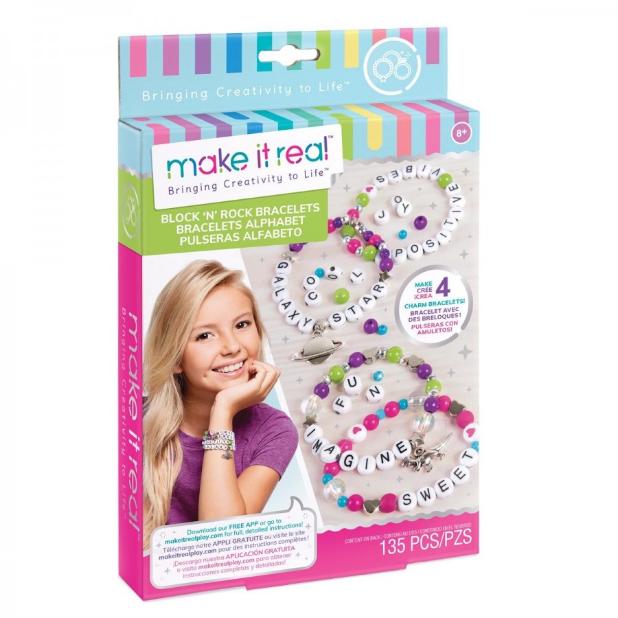Make It Real Block & Rock Bracelets