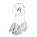 Dream Catcher With Gemstone 16cm Assorted