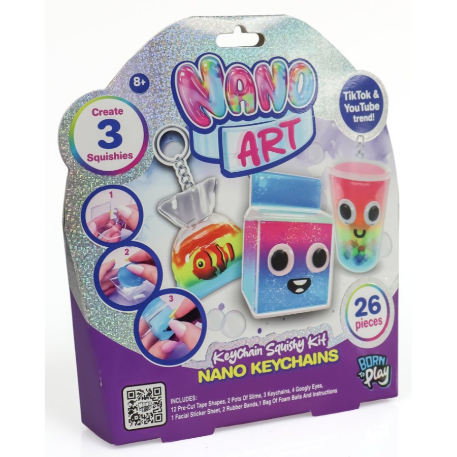 Nano Art Keychain Squishy Kit