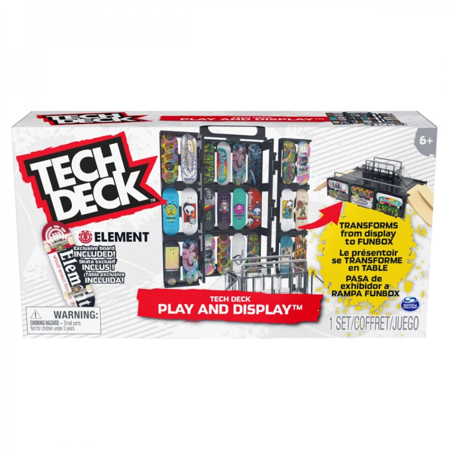 Tech Deck Play & Display Skate Park & Carry Case