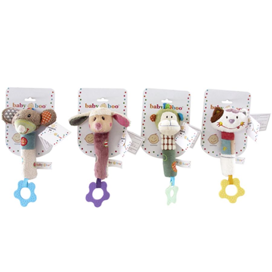 Character Animal Squeaker Assorted