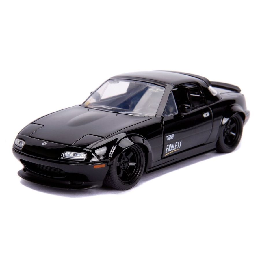 Jada Diecast 1:24 JDM Black 1990 Mazda Miata