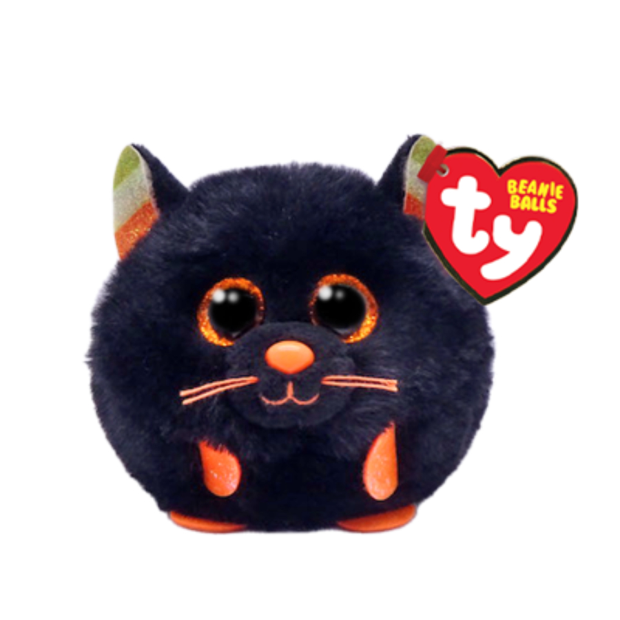 Beanie Boos Ty Puffies Mystic Black Cat
