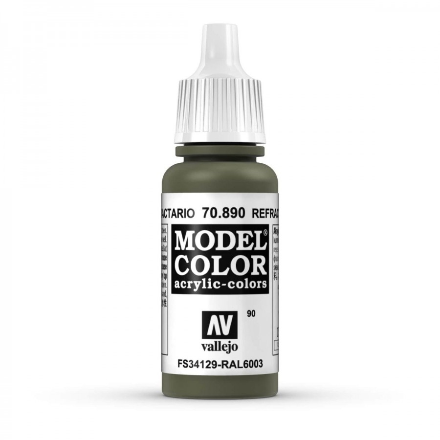 Vallejo Acrylic Paint Model Colour Retractive Green 17-18ml
