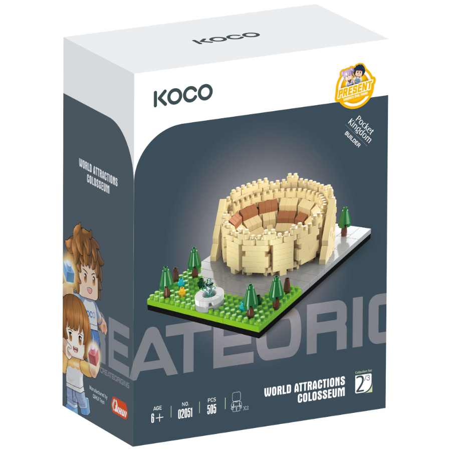 Koko Building Blocks Landmarks The Colosseum 505 Pieces