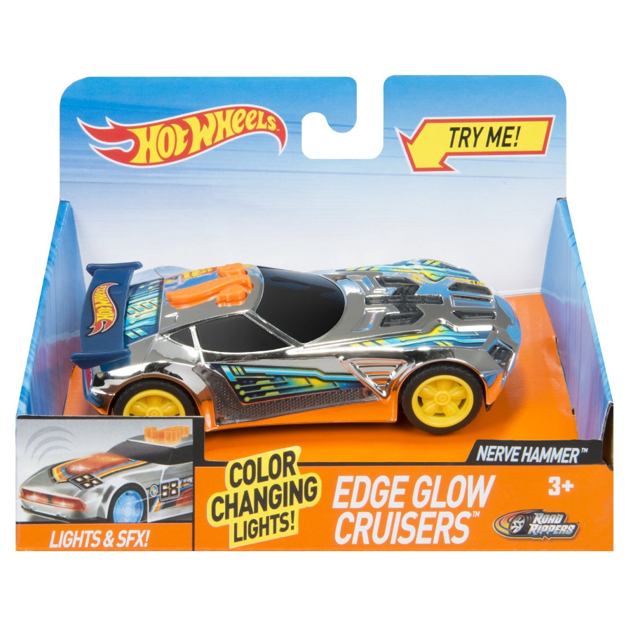 Hot Wheels Edge Glow Cruiser Nerve Hammer With Light & Sounds