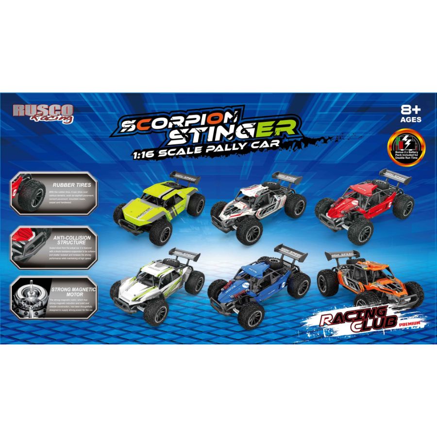 Rusco Racing Radio Control 1:12 Dominator Off Roaders Assorted