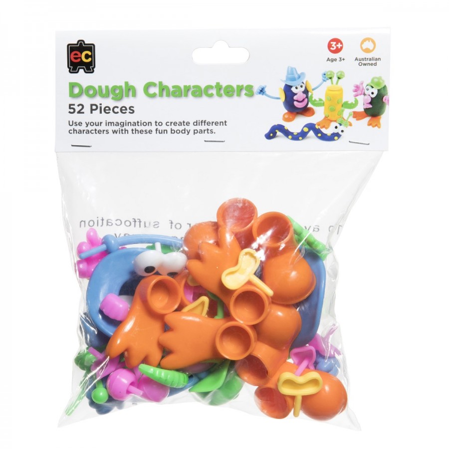 Dough Characters 52 Piece Pack