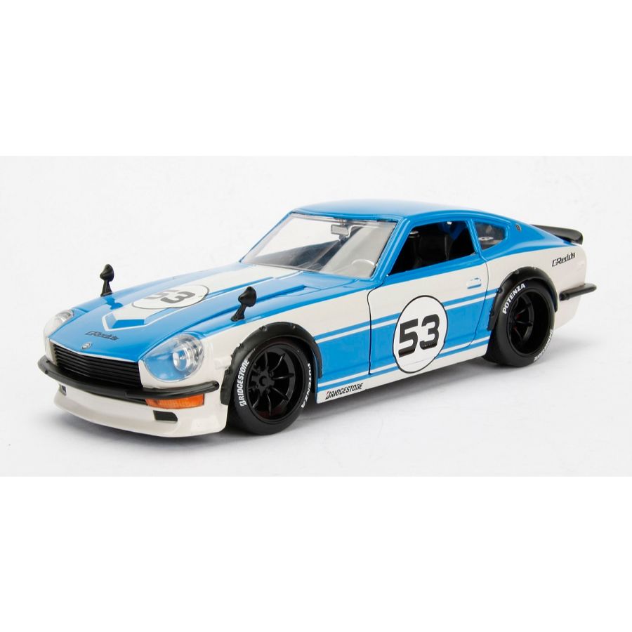 Jada Diecast 1:24 JDM Blue 1972 Datsun 240Z