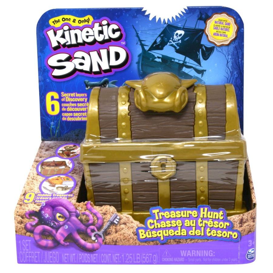Kinetic Sand Treasure Hunt Playset