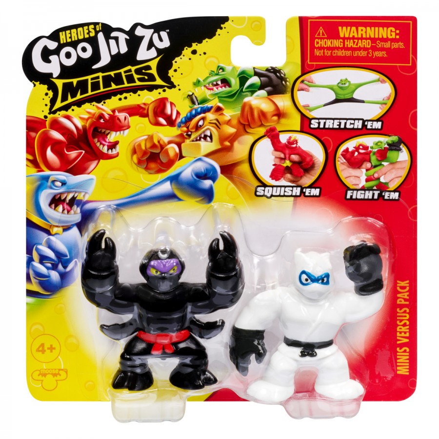 Heroes Of Goo Jitzu Series 3 Minis Versus Pack Assorted