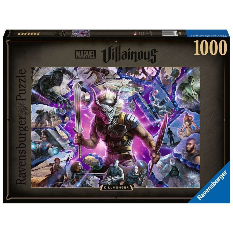 Ravensburger Puzzle Disney 1000 Piece Villainous Killmonger