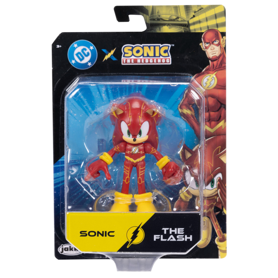 Sonic The Hedgehog & DC Comics Collab 6cm Collector Figure Series 1 Assorted