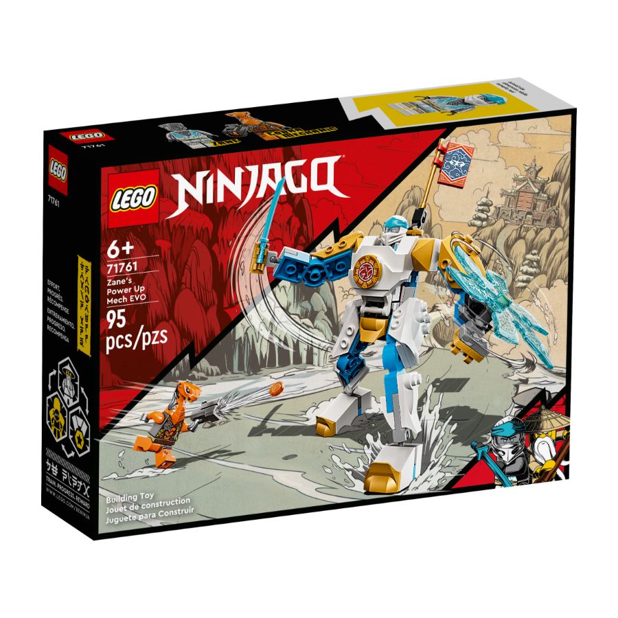 LEGO NINJAGO Zanes Power Up Mech EVO